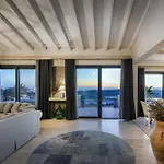 Villasunset With Sea, Chios And Sunset View