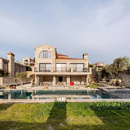 Villasunset With Sea, Chios And Sunset View فيلة Çeşme