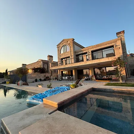 Villasunset With Sea, Chios And Sunset View فيلة *