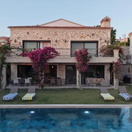 Villasunset With Sea, Chios And Sunset View فيلة Çeşme