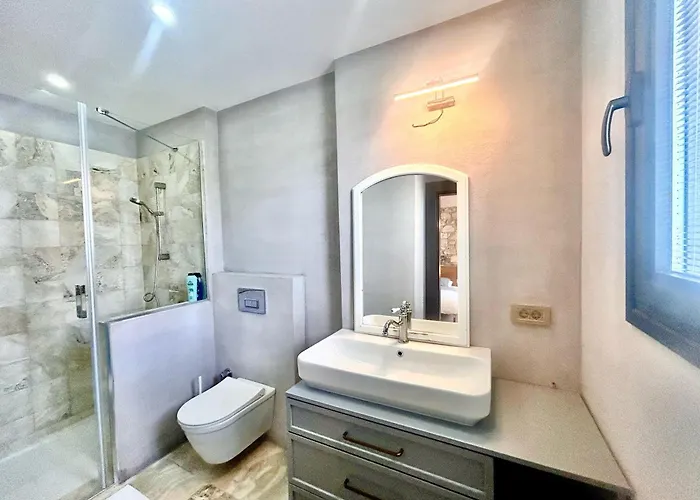 וילה Villasunset With Sea, Chios And Sunset View