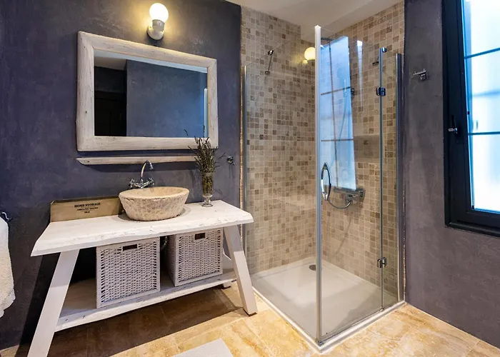 וילה Villasunset With Sea, Chios And Sunset View *