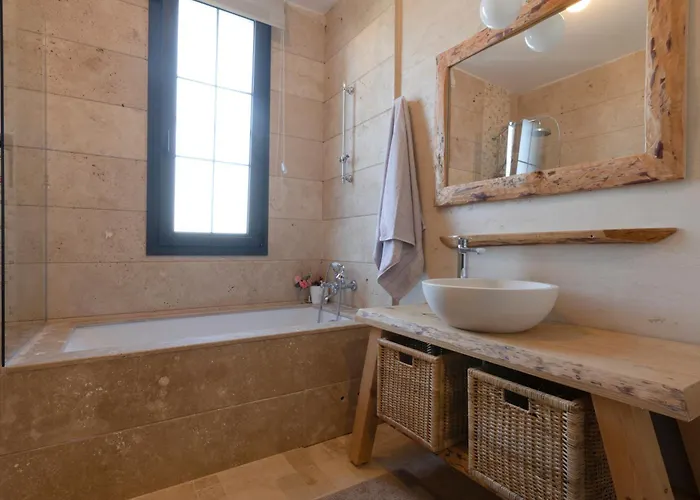 Villasunset With Sea, Chios And Sunset View וילה