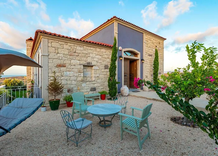 וילה Villasunset With Sea, Chios And Sunset View Çeşme