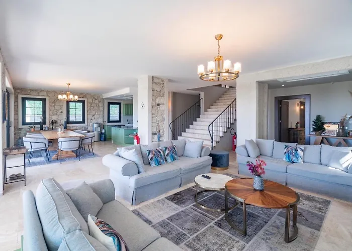 Villasunset With Sea, Chios And Sunset View וילה